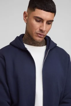 Hoodie Tall Basic Regular à fermeture éclair