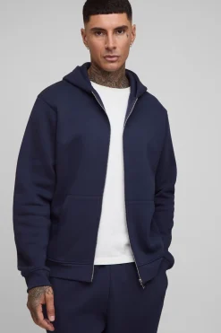 Hoodie Tall Basic Regular à fermeture éclair