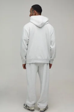 boohooMAN Hoodie zippé basique oversize<Homme Sweats À Capuche Et Sweatshirts|Sweats À Capuche Et Sweats