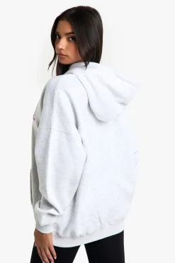 Houston Slogan Oversized Hoodie