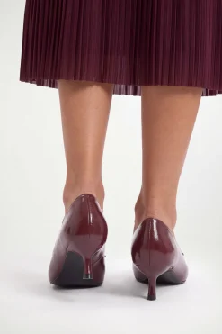 Ida Escarpins En Synthétiquecuir À Petit Talon Avec Nœud Décoratif