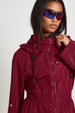 boohoo Imperméable À Casynthétiqueche Taille Cintrée Festival<Femme Vestes & Manteaux