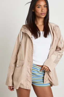 boohoo Imperméable À Casynthétiqueche Festival<Femme Vestes & Manteaux