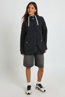 Imperméable À Casynthétiqueche Avec Bordures Contrastées