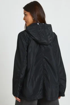 Imperméable À Casynthétiqueche Avec Bordures Contrastées