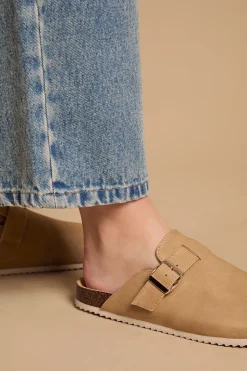 Jackie Semelle Anatomique Bout Fermé Daim Nubuck Synthétique
