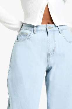 boohoo Jean baggy basique<Femme Denim|Jeans