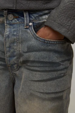 Jean Baggy Délavé Extrême Décoloré