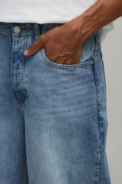 Jean Baggy Délavé À L'acide