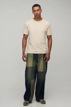 Jean Baggy Multi Patchwork