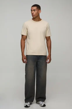 boohooMAN Jean Baggy Teinté<Homme Jeans Grande Taille|Denim