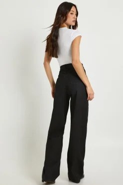 boohoo Jean basique pour personnes de grande taille à jambe large<Femme Denim|Jeans