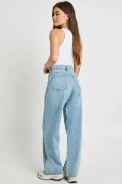 Jean Basique Taille Haute Coupe Droite