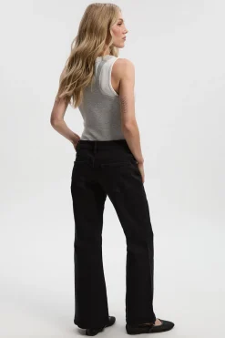 Jean Bootcut Taille Basse Confort Stretch Petite