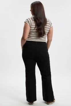 boohoo Jean Bootcut Taille Basse Stretch Confort Grande Taille<Femme Denim|Jeans