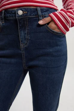 boohoo Jean Bootcut Y2K Petite à taille mi-haute<Femme Denim|Jeans