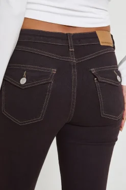 Jean bootcut Y2K taille mi-haute