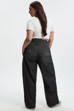 Jean Boyfriend Basique Grande Taille