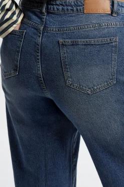 boohoo Jean Boyfriend Basique Grande Taille<Femme Denim|Jeans
