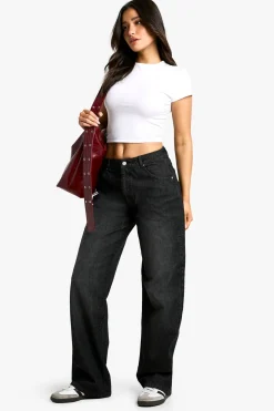 Jean Boyfriend Basique Taille Haute