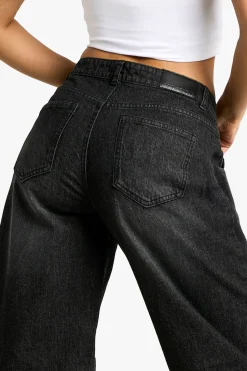 Jean Boyfriend Basique Taille Haute