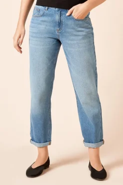 Dorothy Perkins Jean Boyfriend Cheville à Revers<Femme Denim|Jeans