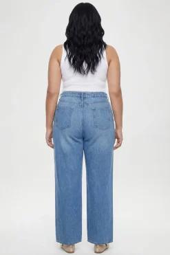 Jean Boyfriend Taille Haute Plus Basics