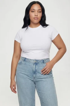 Jean Boyfriend Taille Haute Plus Basics