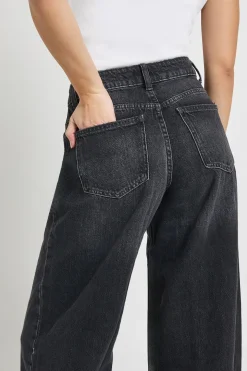 Jean Boyfriend Taille Mi-haute Basics
