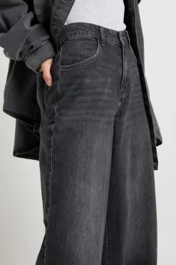 Jean Boyfriend Taille Mi-haute Tall Basics