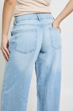 Jean Boyfriend Taille Mi-haute Basics