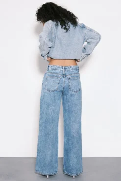 Jean Boyfriend Taille Moyenne Basics
