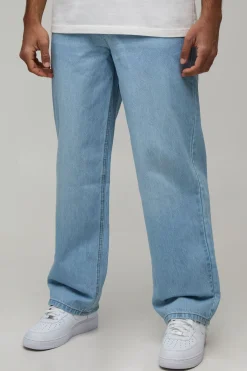 boohooMAN Jean Brodé Casino Coupe Décontractée<Homme Denim|Denim