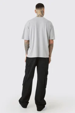 Jean cargo baggy pour hommes grands