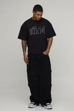 Jean Cargo Baggy Transformable Avec Zip