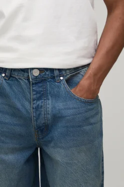 boohooMAN Jean Coupe Ample Décontractée Basique<Homme Jeans Grande Taille|Denim