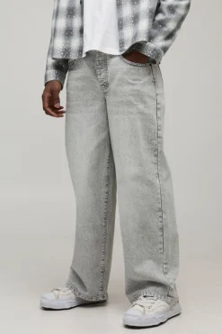 boohooMAN Jean Coupe Baggy Basique<Homme Denim|Denim