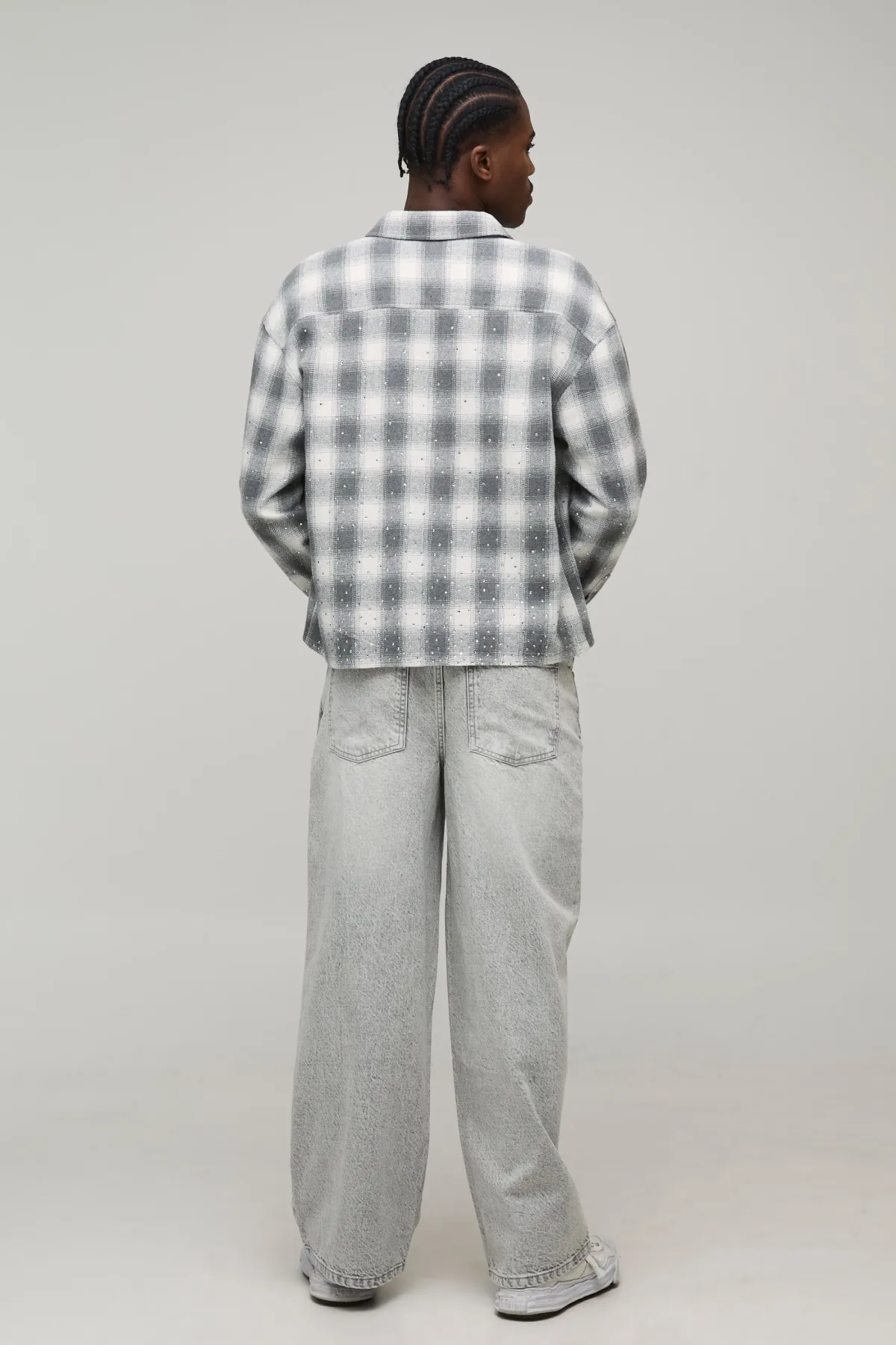 boohooMAN Jean Coupe Baggy Basique<Homme Denim|Denim