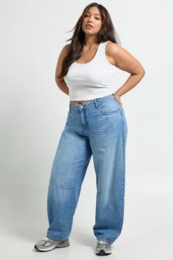 Jean Coupe Barrel Grande Taille