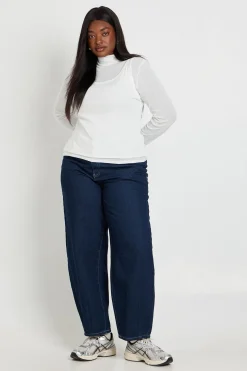 Jean Coupe Barrel Grande Taille