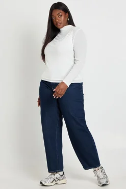 Jean Coupe Barrel Grande Taille