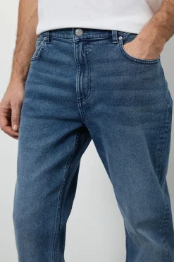 Burton Jean Coupe Droite Extensible Délavage Vintage Clair<Homme Denim|Denim