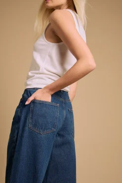 Jean Coupe Droite Style Western