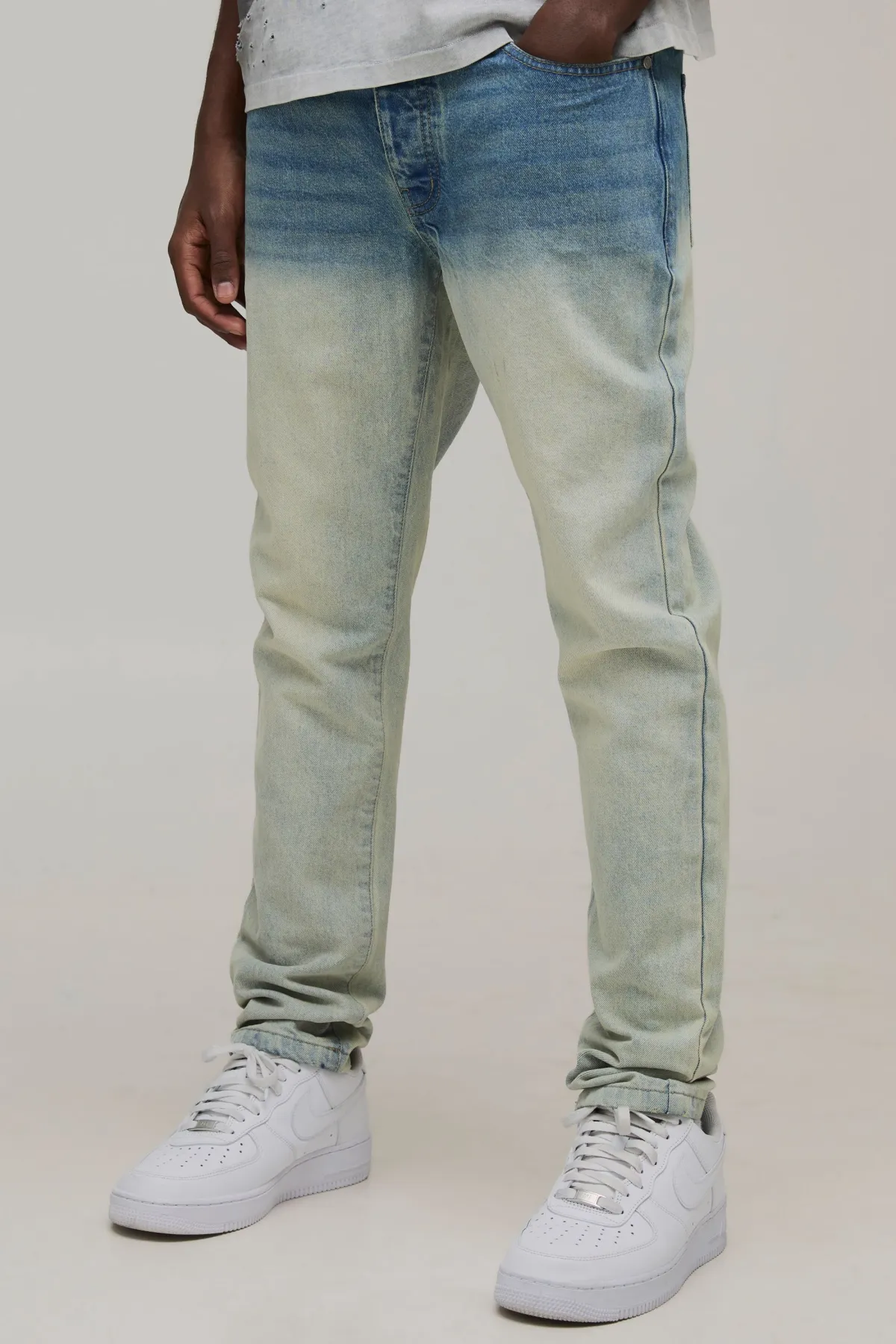 boohooMAN Jean Coupe Slim Basique<Homme Denim|Denim