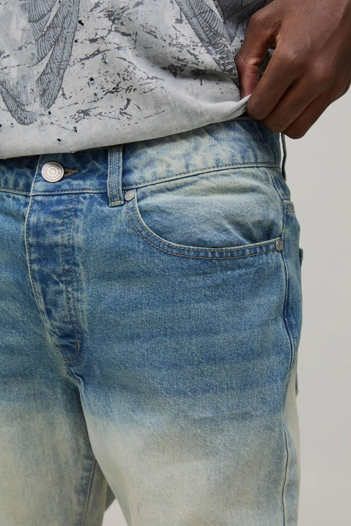 boohooMAN Jean Coupe Slim Basique<Homme Denim|Denim