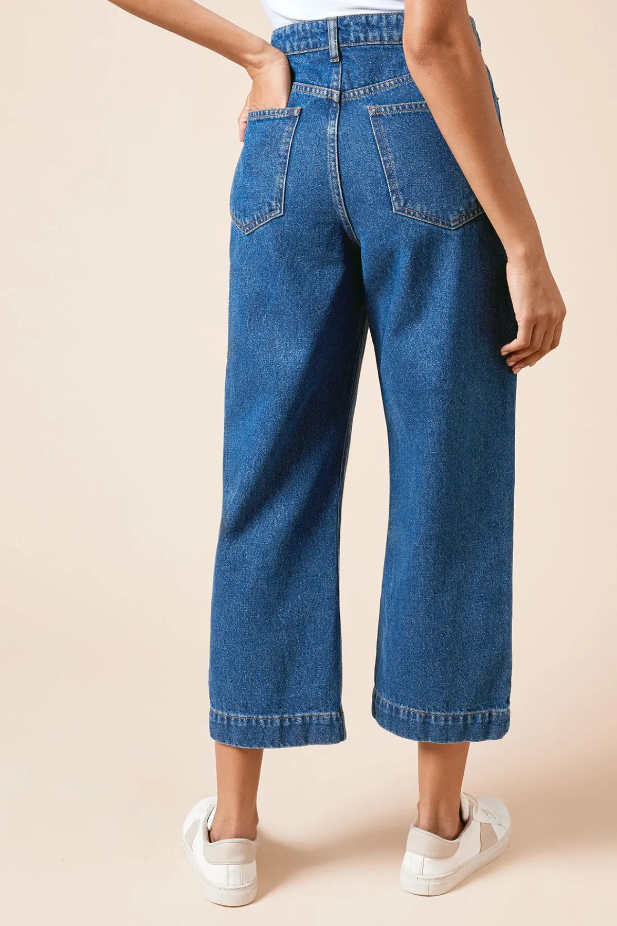 Dorothy Perkins Jean Cropped à Jambes Larges<Femme Denim|Jeans