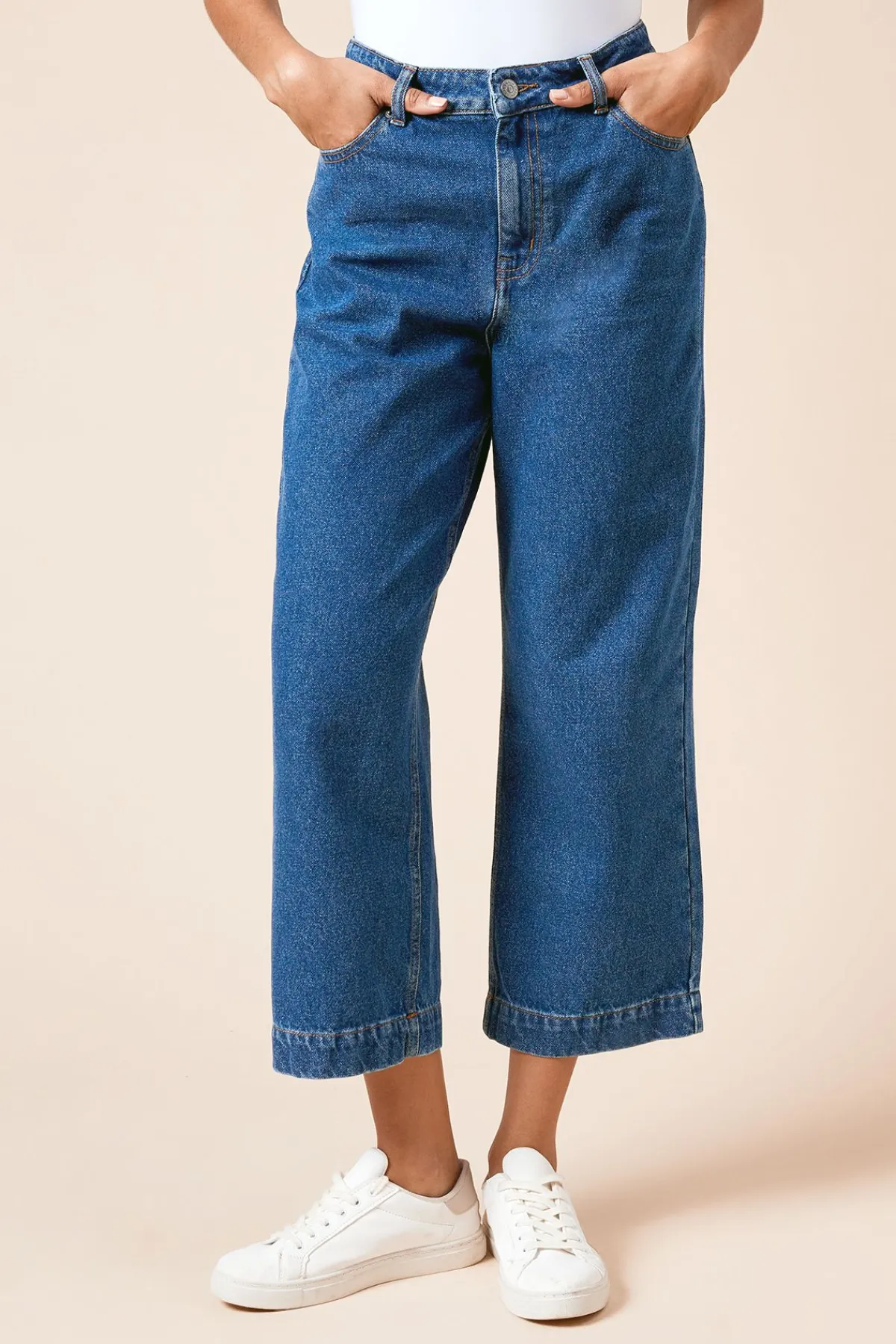 Dorothy Perkins Jean Cropped à Jambes Larges<Femme Denim|Jeans