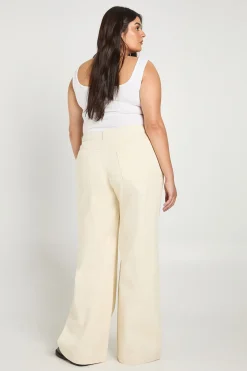 Jean Écru Large Taille Plus