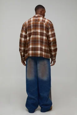 boohooMAN Jean Déchiré Teinté Coupe Baggy<Homme Denim|Denim