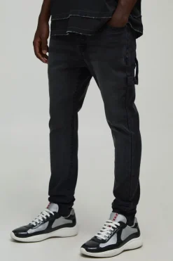 boohooMAN Jean De Charpentier Coupe Skinny<Homme Denim|Denim